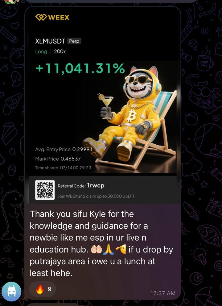 Member trade result